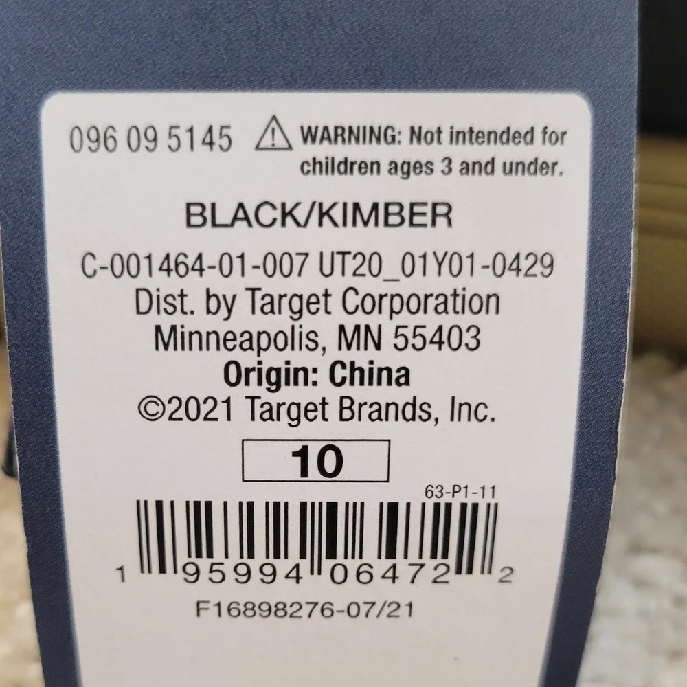 NWT Womens Universal Thread Kimber Sherpa Tongue Boots BLACK Size 10 Memory Foam